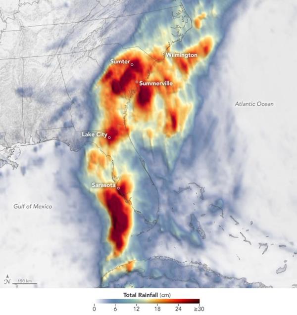 Tropical Storm Debby Annotated