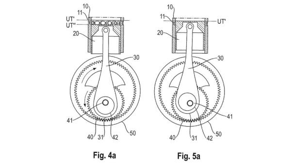 Porsche two times three stroke patent filling 20