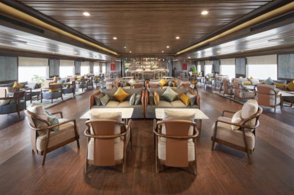 The Mekong’s newest river cruiser is  one of the more spacious cruisers  the Mekong.