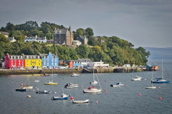 The colours of Tobermory, Mull.