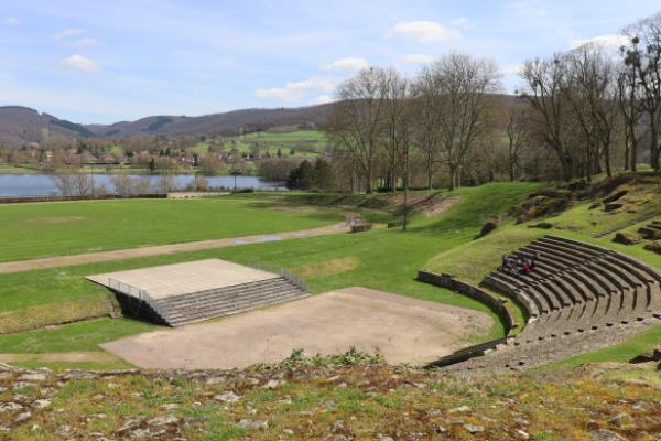 Roman theatre in Autun.